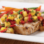 grilled swordfish with pineapple and ginger salsa