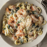 shrimp fettuccine alfredo recipe