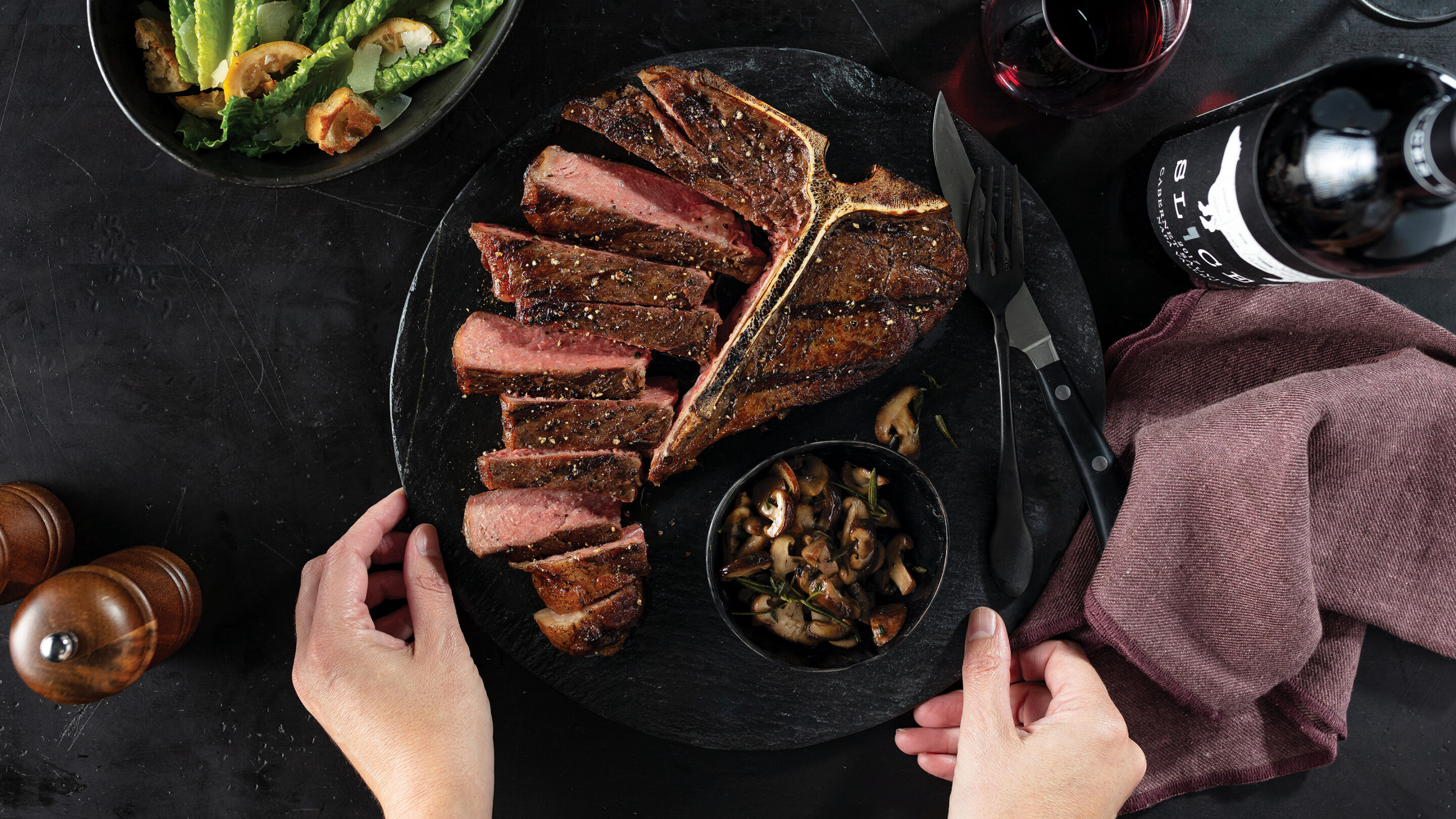 How to a T-bone Steak | Omaha Steaks