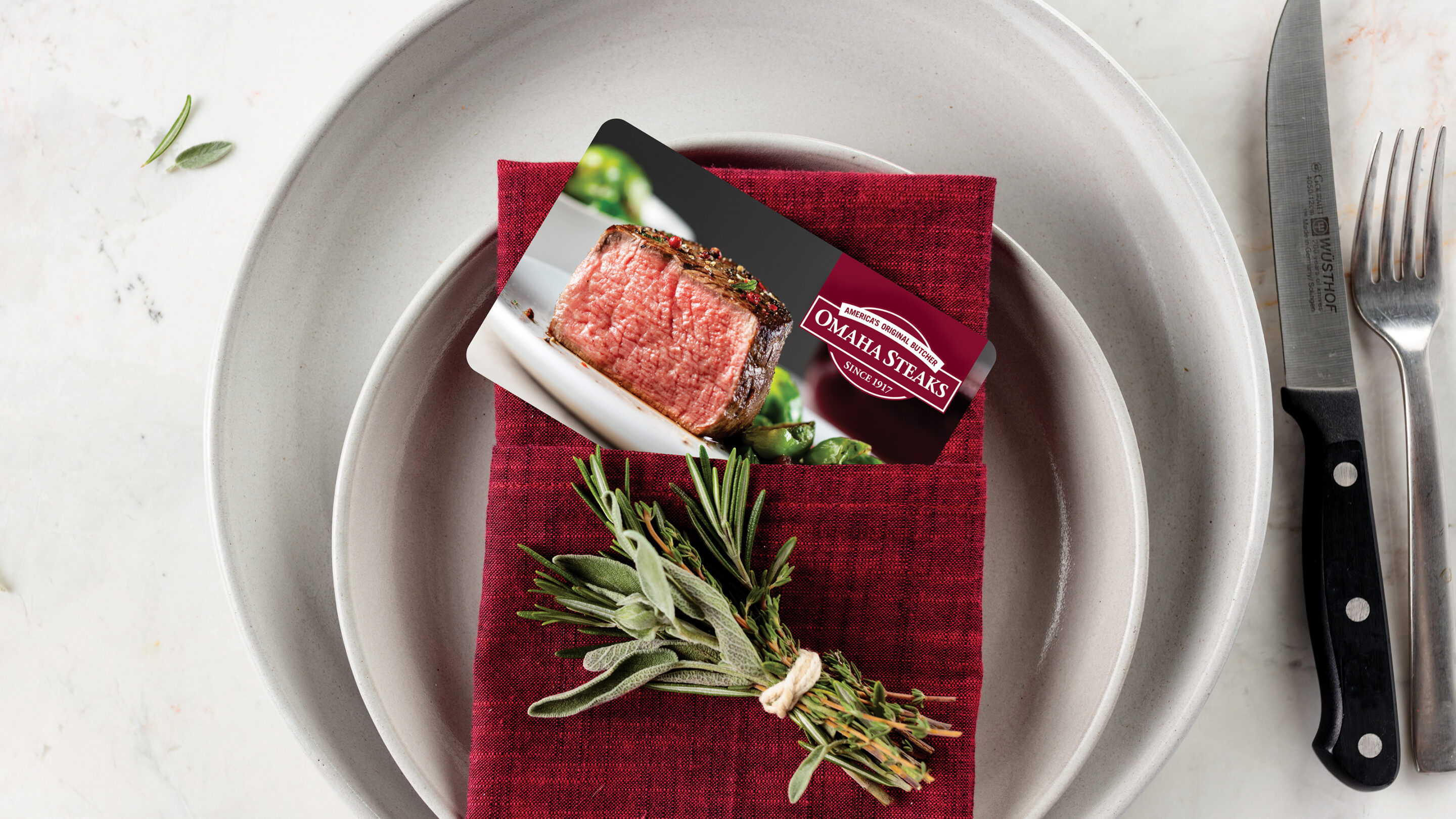 Omaha Steaks 4-piece Steak Knife Set - Cutlery