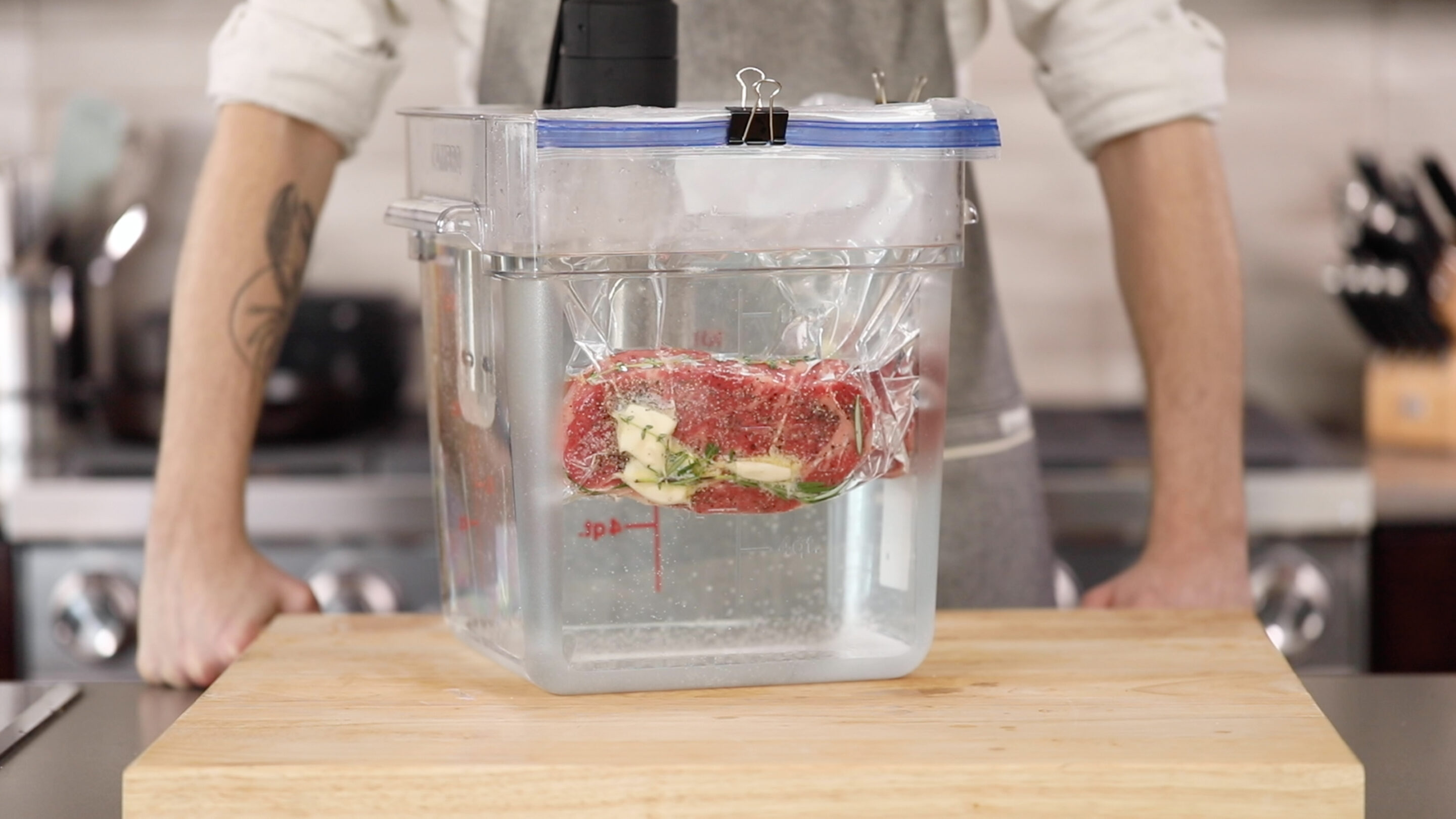How to cook sous-vide at home step by step
