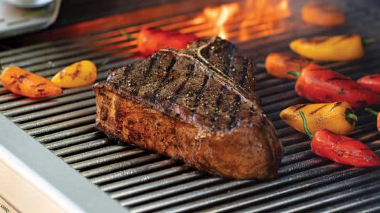 How to grill a king cut tbone steak