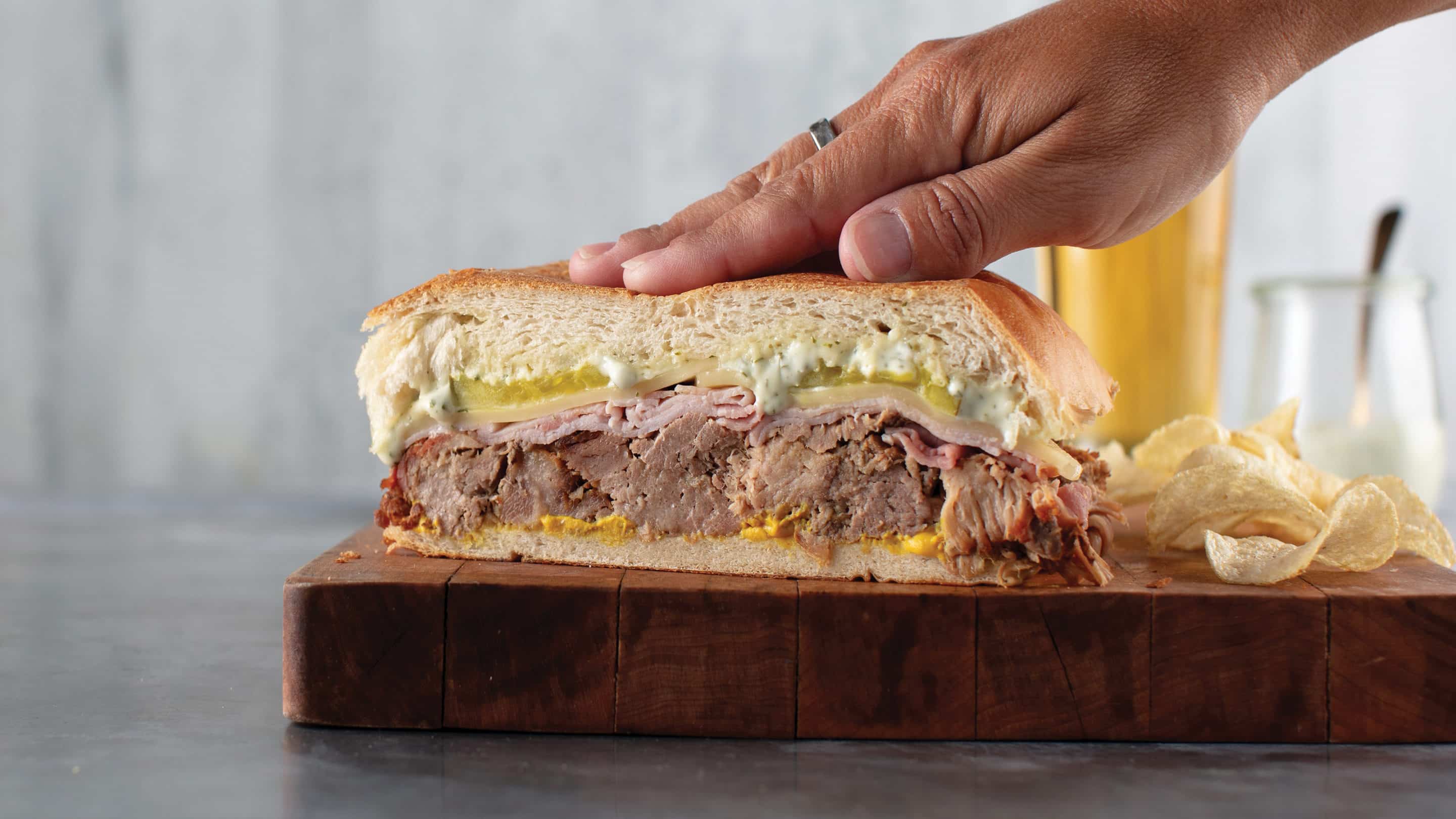 mojo-pork-cuban-sandwiches-with-cilantro-garlic-aioli