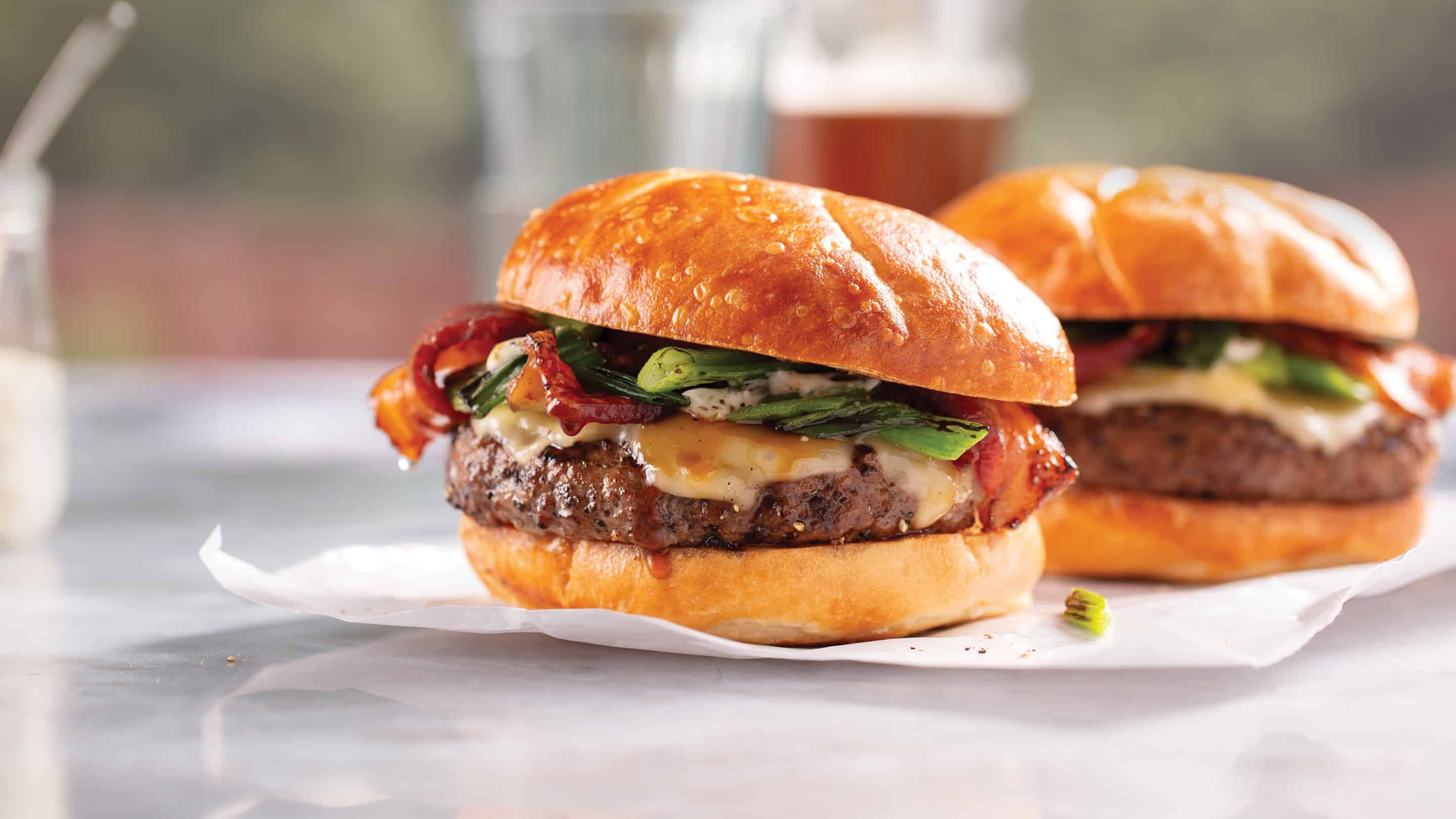 images of gourmet hamburgers