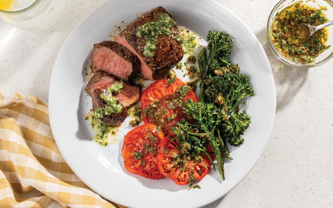 Chimichurri Top Sirloin With a Twist