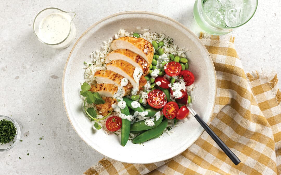 Lemongrass-Honey Chicken Bowl Recipe